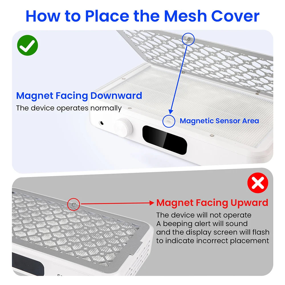 Professional Dual-Fan Nail Dust Collector - 8