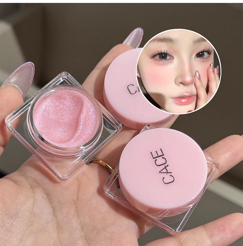 Shimmering Cream Highlighter for Radiant Glow - 8