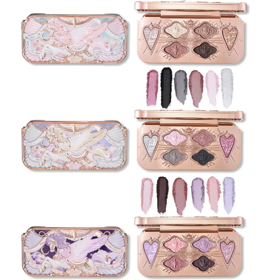 6-Color Shimmer and Matte Eyeshadow Palette - 2