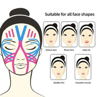Elastic Facial Lifting and Anti-Wrinkle Tape