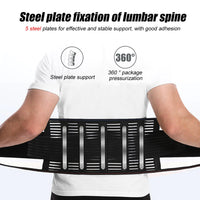 Adjustable Lumbar Support Belt for Lower Back Pain Relief