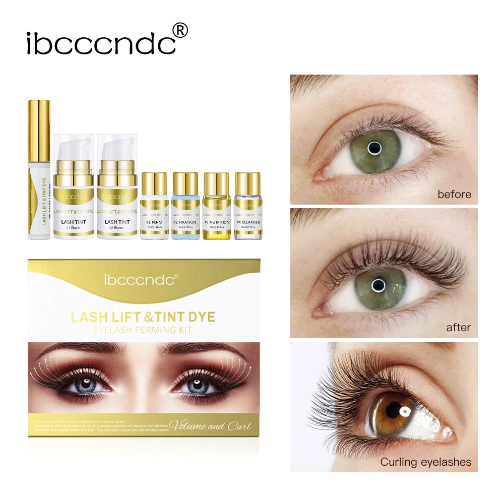 Professional Eyelash Lift and Tint Perming Kit - 1
