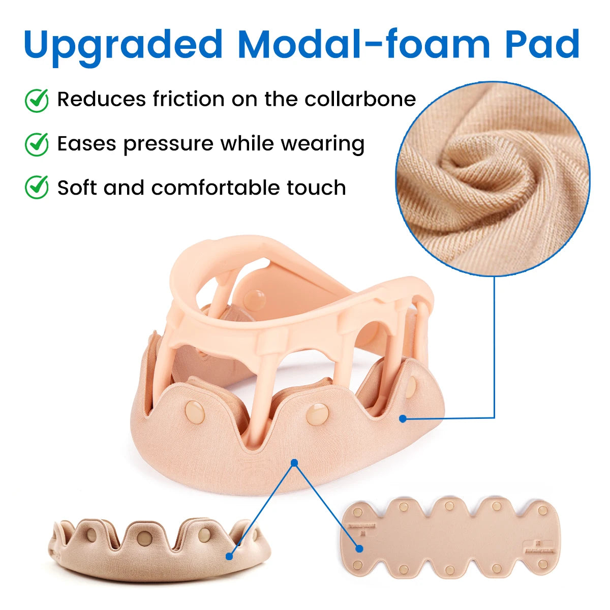 Waterproof Silicone Neck Support Brace for Pain Relief and Posture - 2