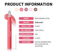 Hydrating Moisturizing Lip Oil for Smooth Plump Lips