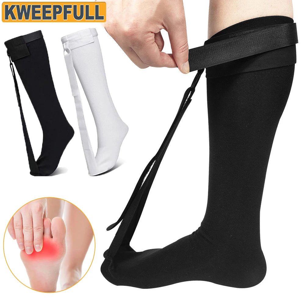 Adjustable Plantar Fasciitis Night Support Sock - 1