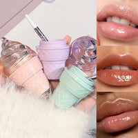 Hydrating Ice Cream Lip Gloss for Smooth, Glossy Lips
