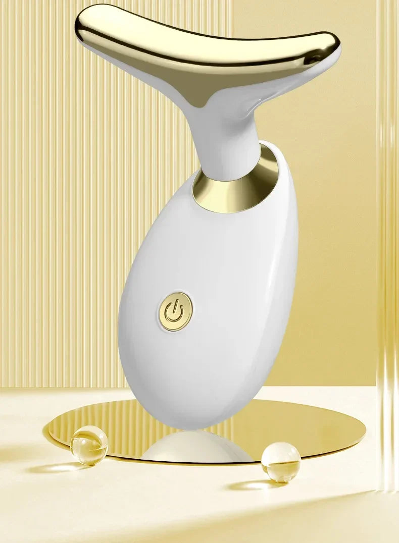 Electric LED Neck and Face Lifting Massager - 8