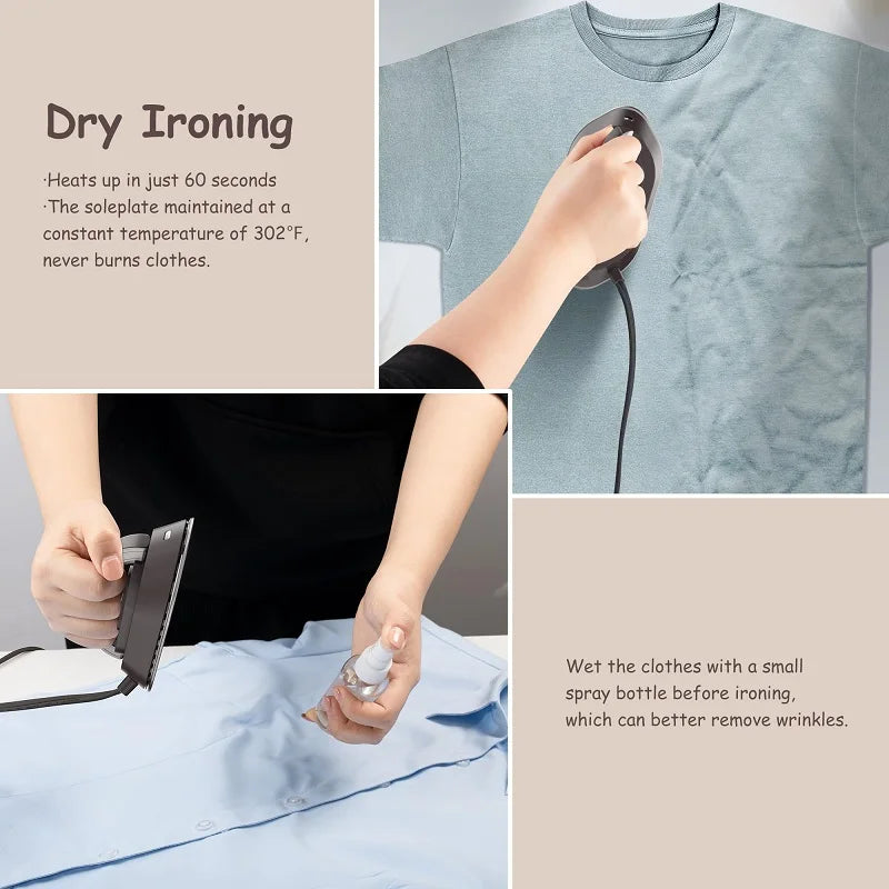 Portable Mini Electric Travel Iron - 5