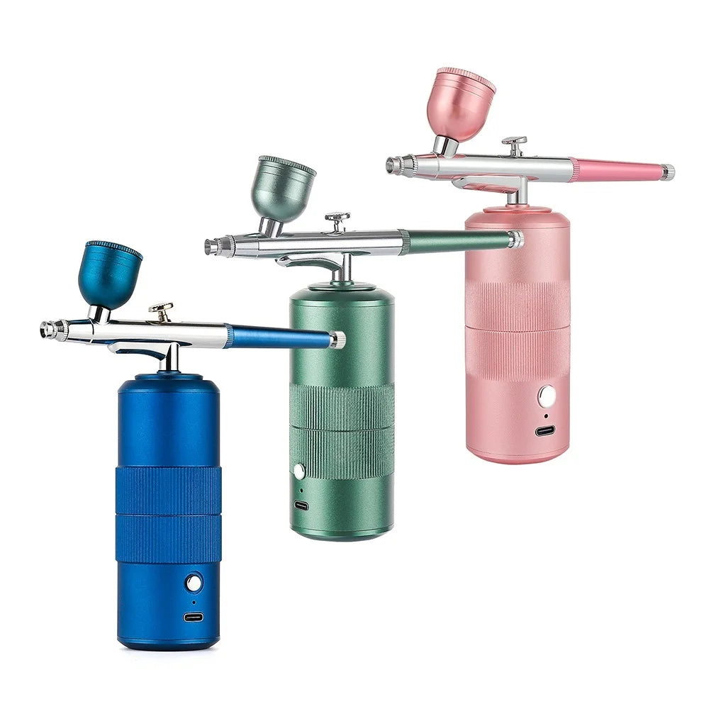 Portable Mini Airbrush Kit for Nail Art and Makeup - 67