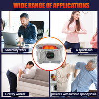 Heated Lumbar Massage Belt for Back Pain Relief