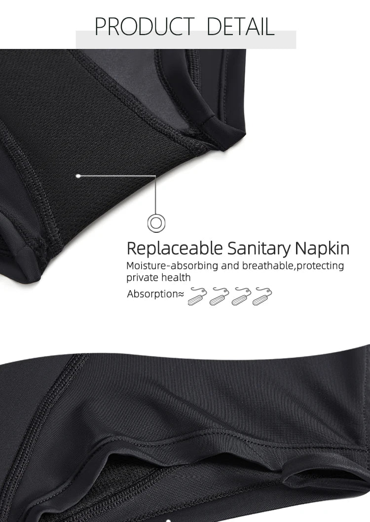 Leak-Proof Period Swim Trunks - 7