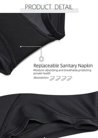 Leak-Proof Period Swim Trunks