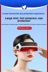 Steam Atomization Eye Massager with Heat and Bluetooth