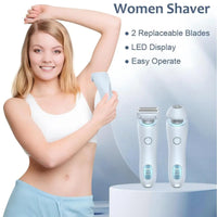 2-in-1 Painless Electric Shaver for Women