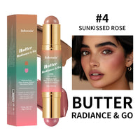 Dual-Ended Cream Blush and Bronzer Stick