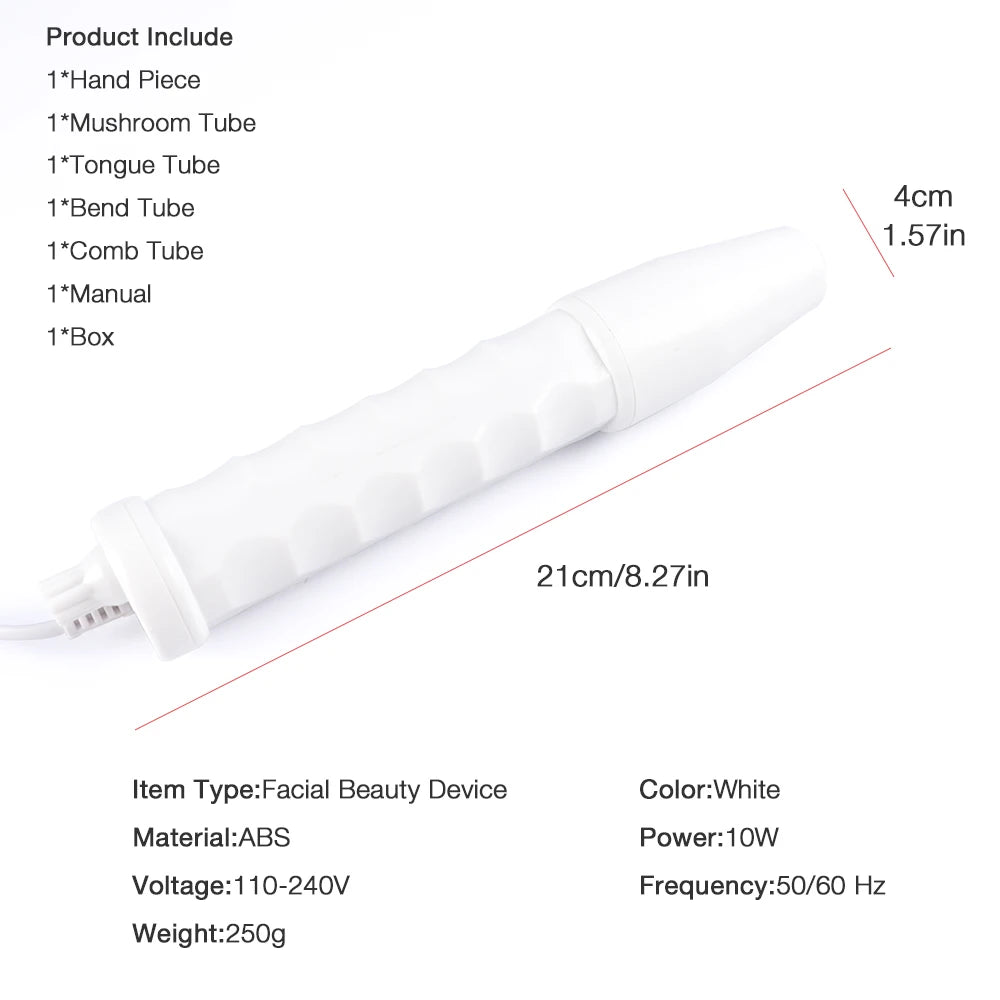 4-in-1 High-Frequency Facial Wand for Acne and Anti-Aging - 20