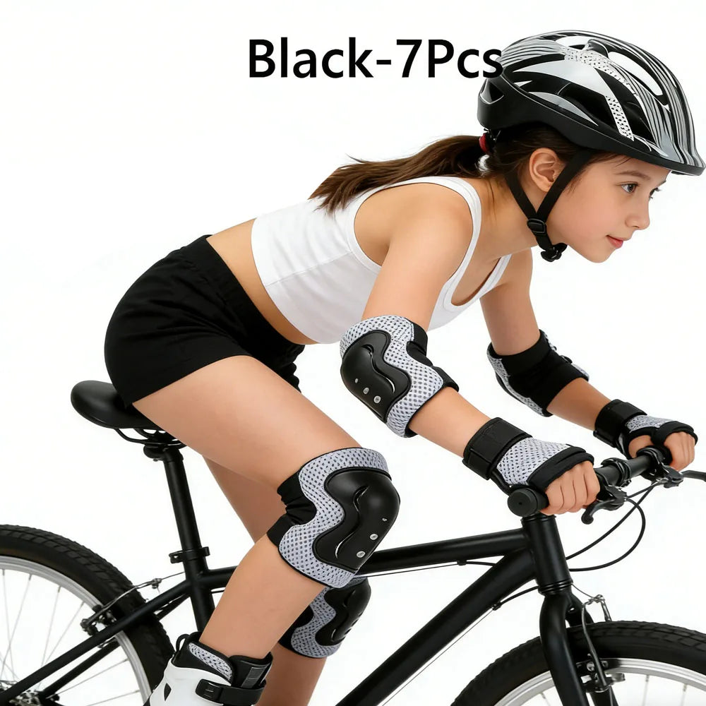 Kids Protective Safety Gear Set for Skating and Cycling - 4