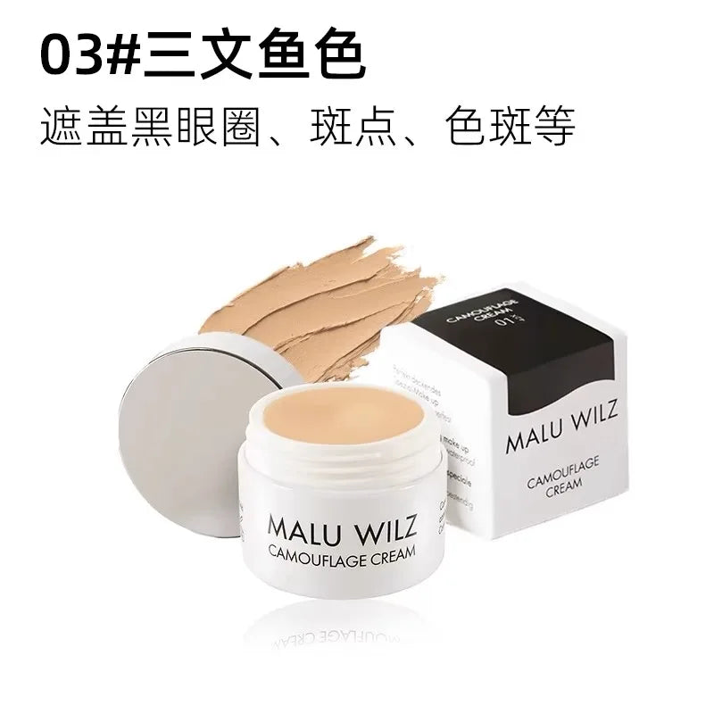 Full Coverage Camouflage Concealer Cream for Dark Circles and Spots - 1