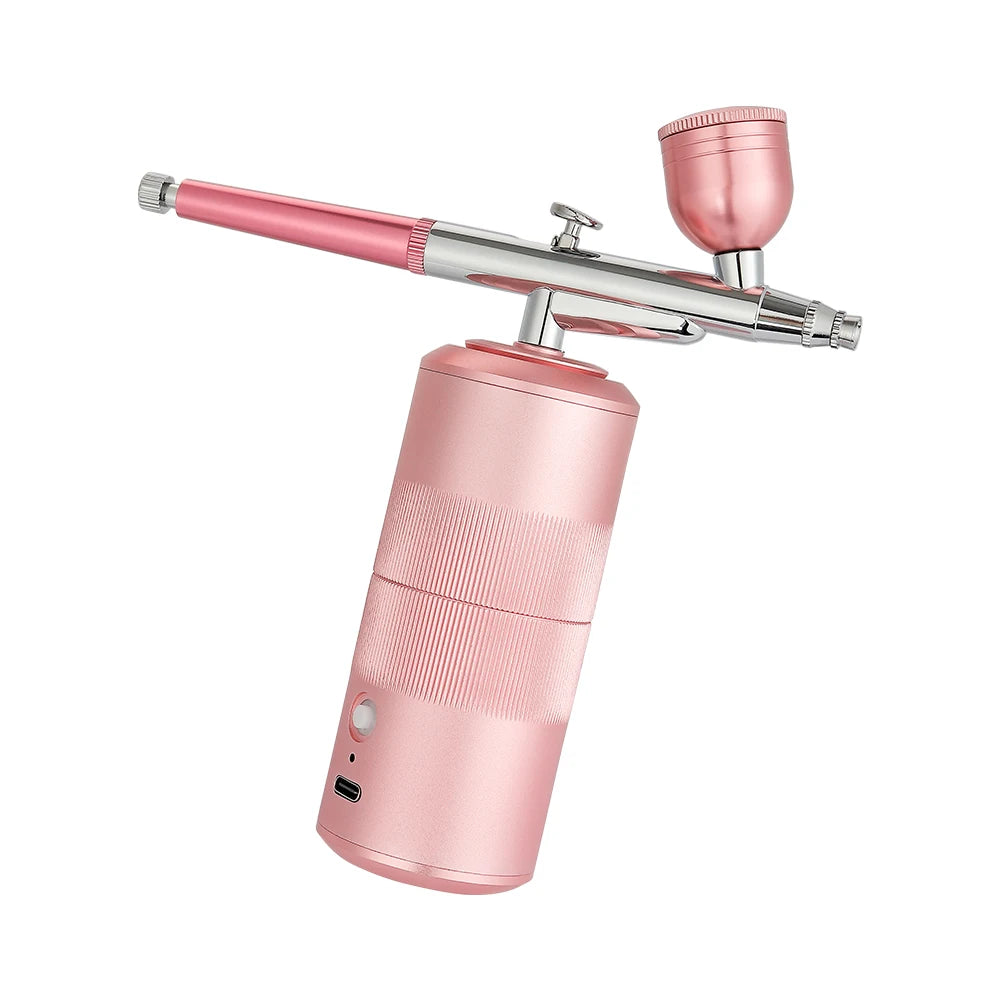 Portable Mini Airbrush Kit for Nail Art and Makeup - 69