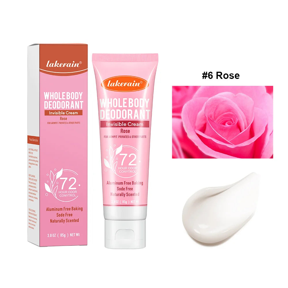 72-Hour Invisible Full Body Deodorant Cream - 18