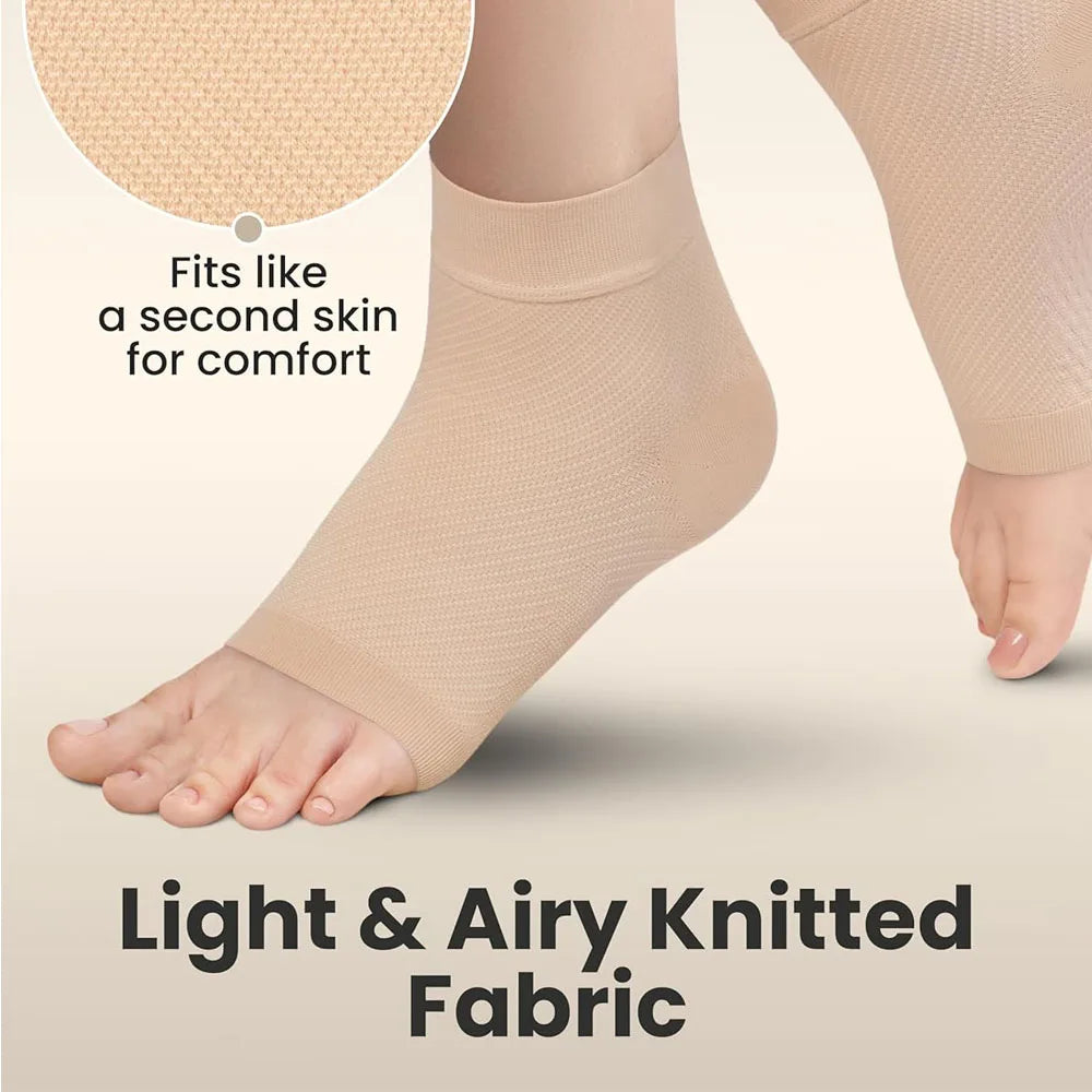 Ankle Compression Sleeve for Plantar Fasciitis and Swelling - 5