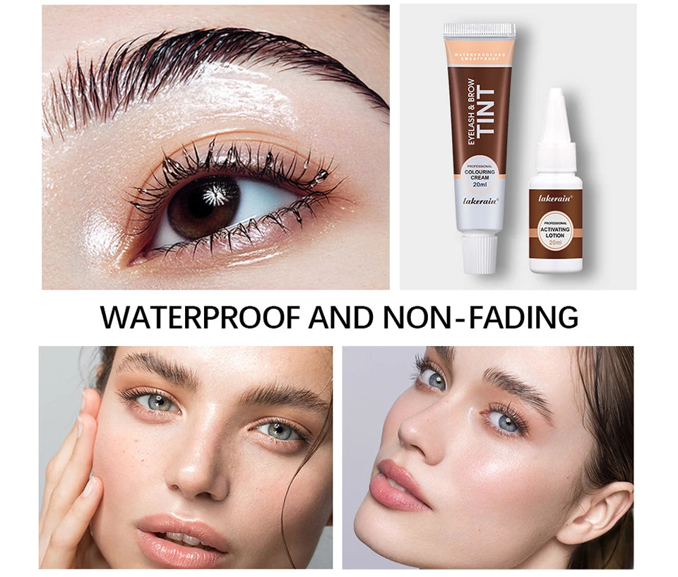 Professional Eyelash and Eyebrow Tinting Kit for Natural Definition - 13