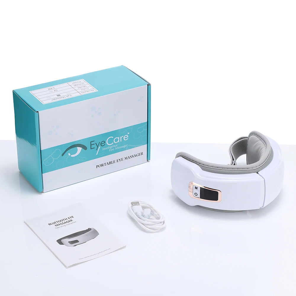 Smart Heated Eye Massager for Fatigue Relief - 12