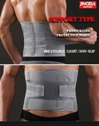 Adjustable Lumbar Support Belt for Back Pain and Fitness