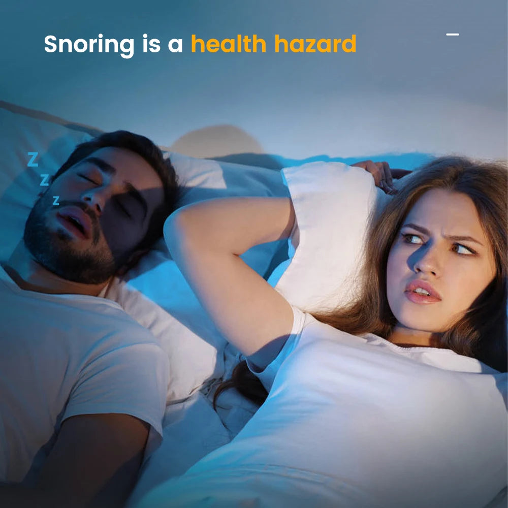 Smart Anti-Snoring Pulse Device for Restful Sleep - 11