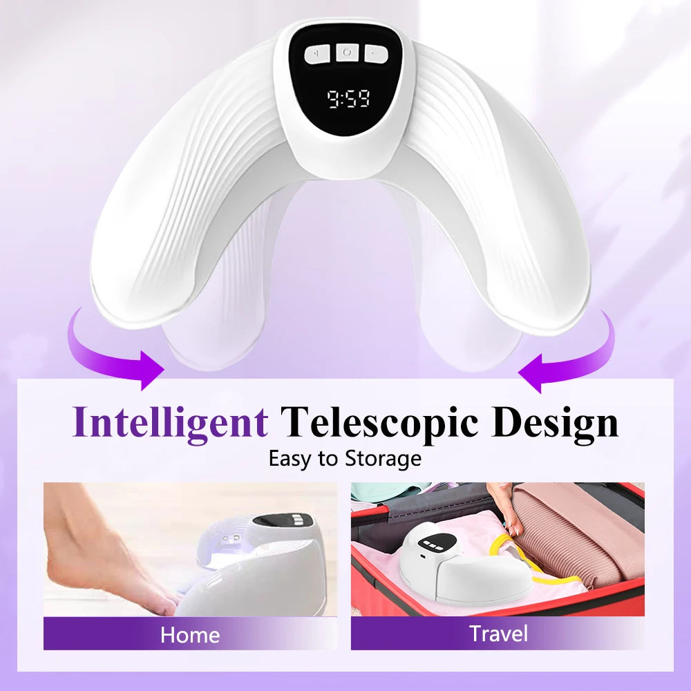 Portable Foldable UV LED Nail Dryer for Gel Polish - 5