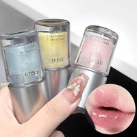 Hydrating Crystal Mirror Lip Gloss for Long-Lasting Shine