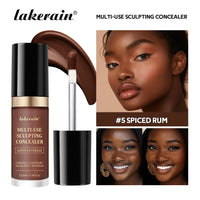 5-Color Waterproof Sculpting Concealer for Flawless Coverage