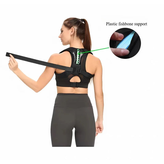 Adjustable Back Posture Corrector Support Brace