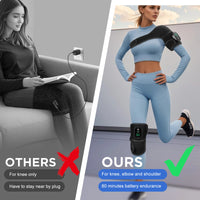 Heated Vibration Massage Brace for Shoulder and Joint Pain