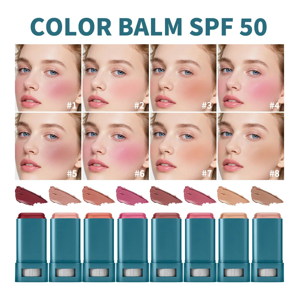 SPF 50 Hydrating Tinted Blush Balm Stick