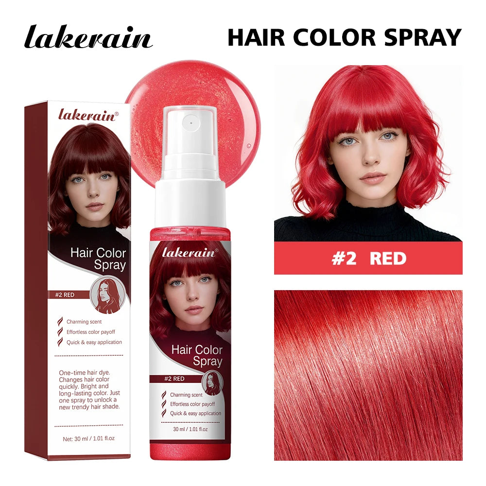 Instant Temporary Hair Color Spray for Parties and Styling - 22