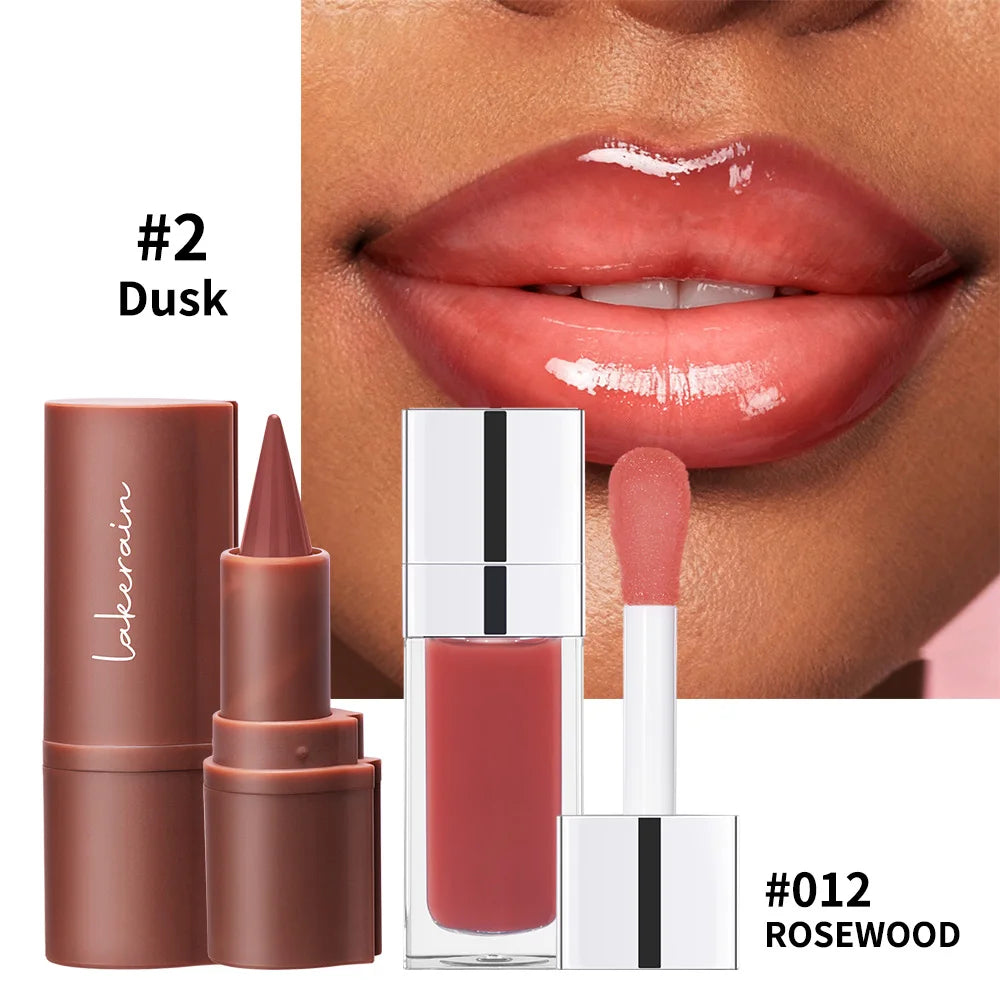 Hydrating Lip Liner and Gloss Combo Set - 9