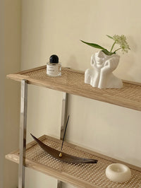 Artistic Face Makeup Brush Organizer and Desk Vase