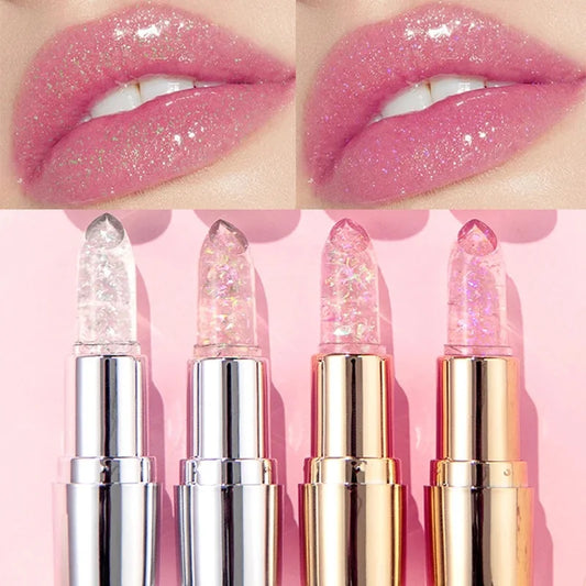 Color-Changing Moisturizing Glitter Lip Balm