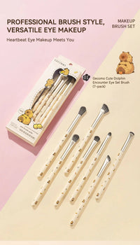 Professional 8-Piece Precision Eye Makeup Brush Set