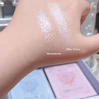 Shimmer Pearl Highlighter Palette for Radiant Glow