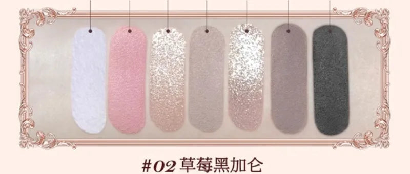 6-Color Swan Ballet Eyeshadow Palette - 16
