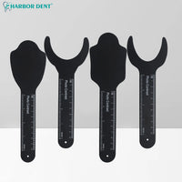 Dental Photography Contrast Board with Measurement Scale