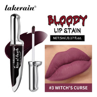 Long-Lasting Waterproof Bloody Matte Lip Stain