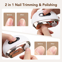 Electric Automatic Nail Trimmer and Polisher