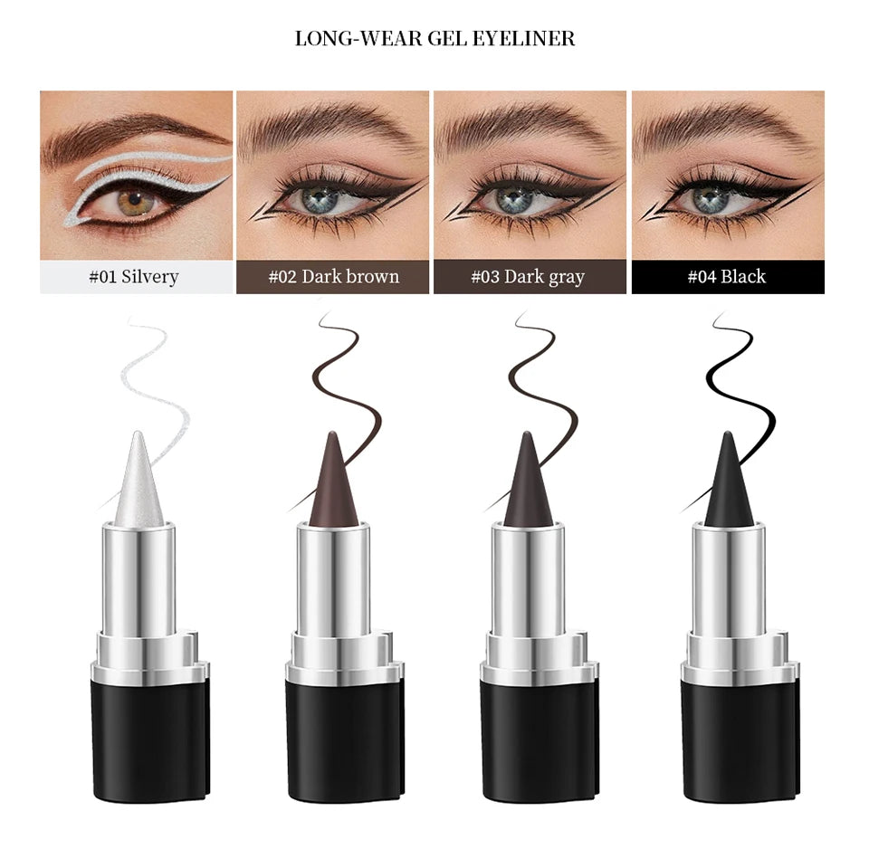 Long-Lasting Waterproof Gel Eyeliner Pen - 8