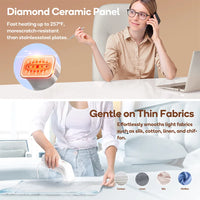 Portable Handheld Garment Steamer for Travel and Home