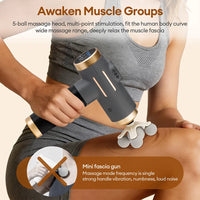 99-Level Professional Deep Tissue Muscle Massage Gun with 11 Heads