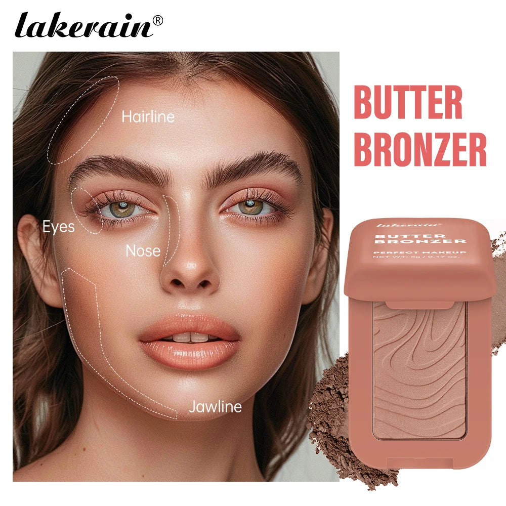 Silky Butter Bronzer for Sculpted Face Contouring - 2