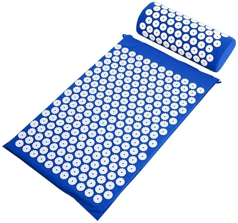 Acupressure Mat and Pillow Set for Back Pain and Stress Relief - 22